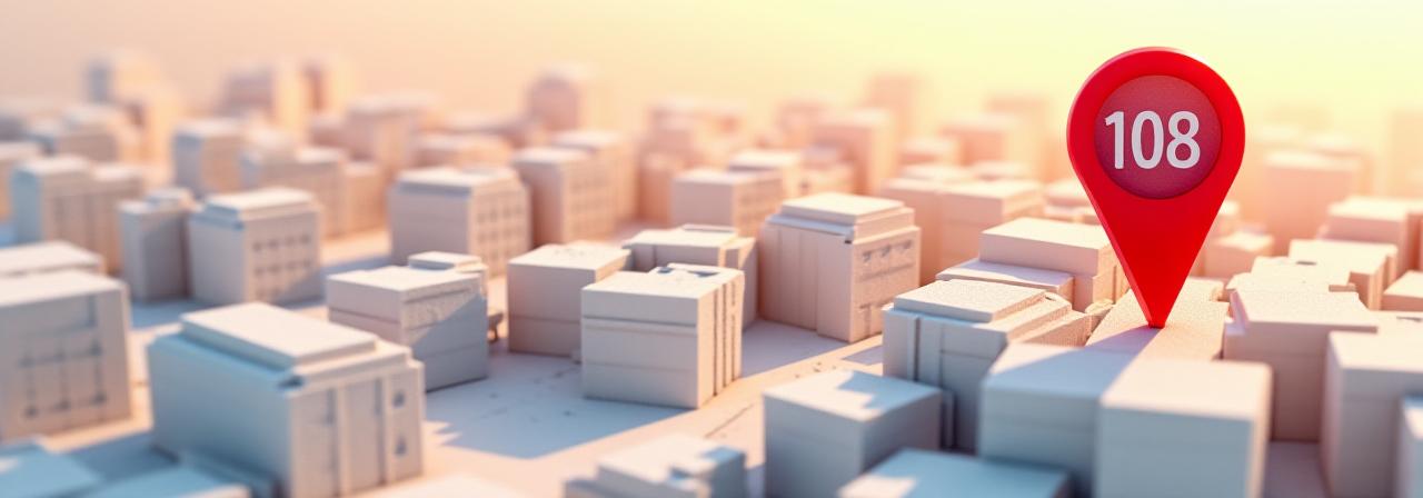 Mappa di Roma che indica la posizione in Via Marsala 108